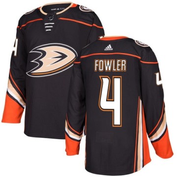 Authentic Adidas Youth Cam Fowler Anaheim Ducks Home Jersey - Black