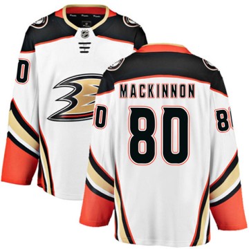 Authentic Fanatics Branded Youth Kyle MacKinnon Anaheim Ducks Away Jersey - White