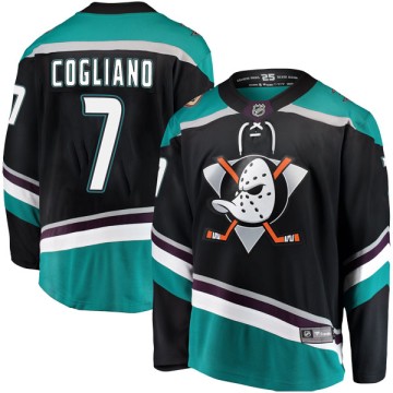 Breakaway Fanatics Branded Men's Andrew Cogliano Anaheim Ducks Alternate Jersey - Black