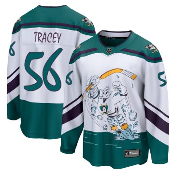 Breakaway Fanatics Branded Men's Brayden Tracey Anaheim Ducks 2020/21 Special Edition Jersey - White