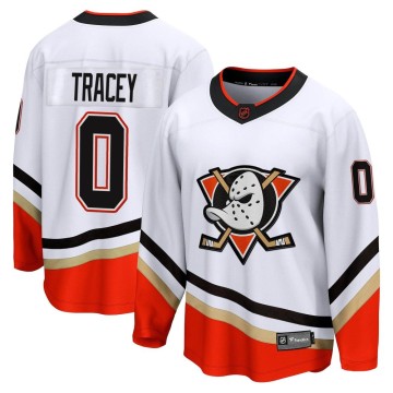 Breakaway Fanatics Branded Men's Brayden Tracey Anaheim Ducks Special Edition 2.0 Jersey - White