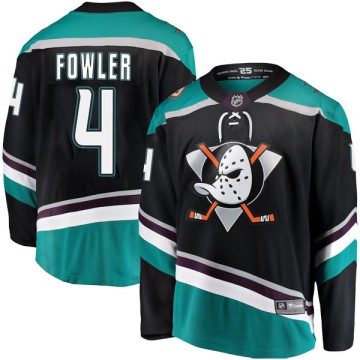 Breakaway Fanatics Branded Men's Cam Fowler Anaheim Ducks Alternate Jersey - Black