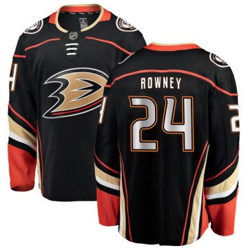 Breakaway Fanatics Branded Men's Carter Rowney Anaheim Ducks Home Jersey - Black