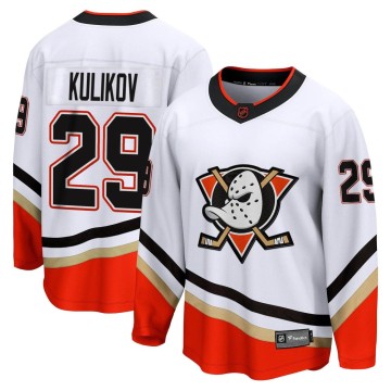 Breakaway Fanatics Branded Men's Dmitry Kulikov Anaheim Ducks Special Edition 2.0 Jersey - White
