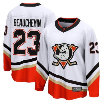 Breakaway Fanatics Branded Men's Francois Beauchemin Anaheim Ducks Special Edition 2.0 Jersey - White