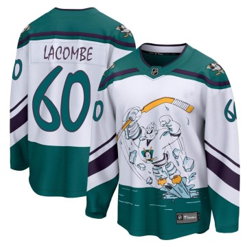 Breakaway Fanatics Branded Men's Jackson LaCombe Anaheim Ducks 2020/21 Special Edition Jersey - White