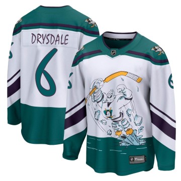 Breakaway Fanatics Branded Men's Jamie Drysdale Anaheim Ducks 2020/21 Special Edition Jersey - White