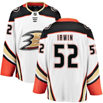 Breakaway Fanatics Branded Men's Matt Irwin Anaheim Ducks ized Away Jersey - White