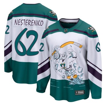 Breakaway Fanatics Branded Men's Nikita Nesterenko Anaheim Ducks 2020/21 Special Edition Jersey - White