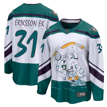 Breakaway Fanatics Branded Men's Olle Eriksson Ek Anaheim Ducks 2020/21 Special Edition Jersey - White