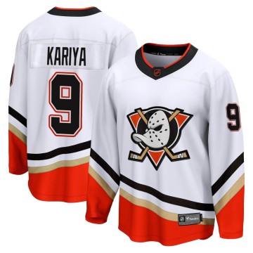 Breakaway Fanatics Branded Men's Paul Kariya Anaheim Ducks Special Edition 2.0 Jersey - White