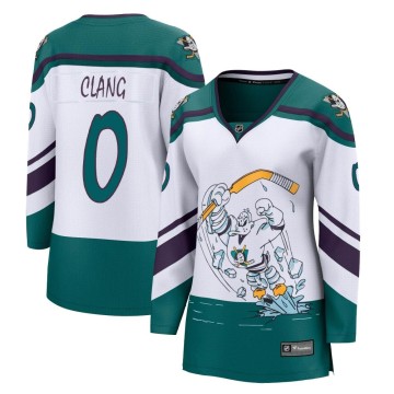 Breakaway Fanatics Branded Women's Calle Clang Anaheim Ducks 2020/21 Special Edition Jersey - White
