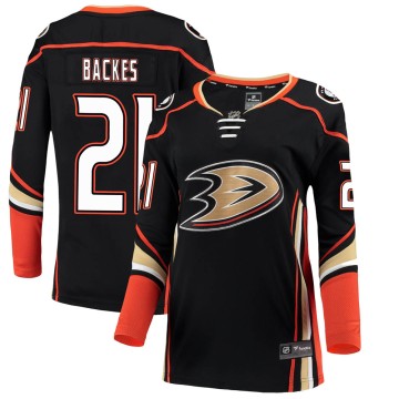 Breakaway Fanatics Branded Women's David Backes Anaheim Ducks ized Home Jersey - Black