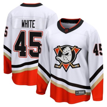 Breakaway Fanatics Branded Youth Colton White Anaheim Ducks Special Edition 2.0 Jersey - White