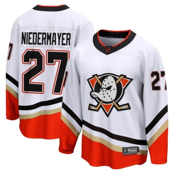 Breakaway Fanatics Branded Youth Scott Niedermayer Anaheim Ducks Special Edition 2.0 Jersey - White