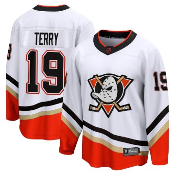 Breakaway Fanatics Branded Youth Troy Terry Anaheim Ducks Special Edition 2.0 Jersey - White